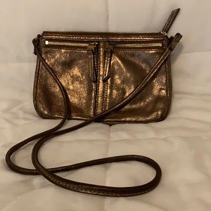 Fossil crossbody- rose gold